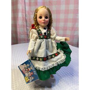 Vintage Storybook Effanbee Gretel Doll 11" #1985